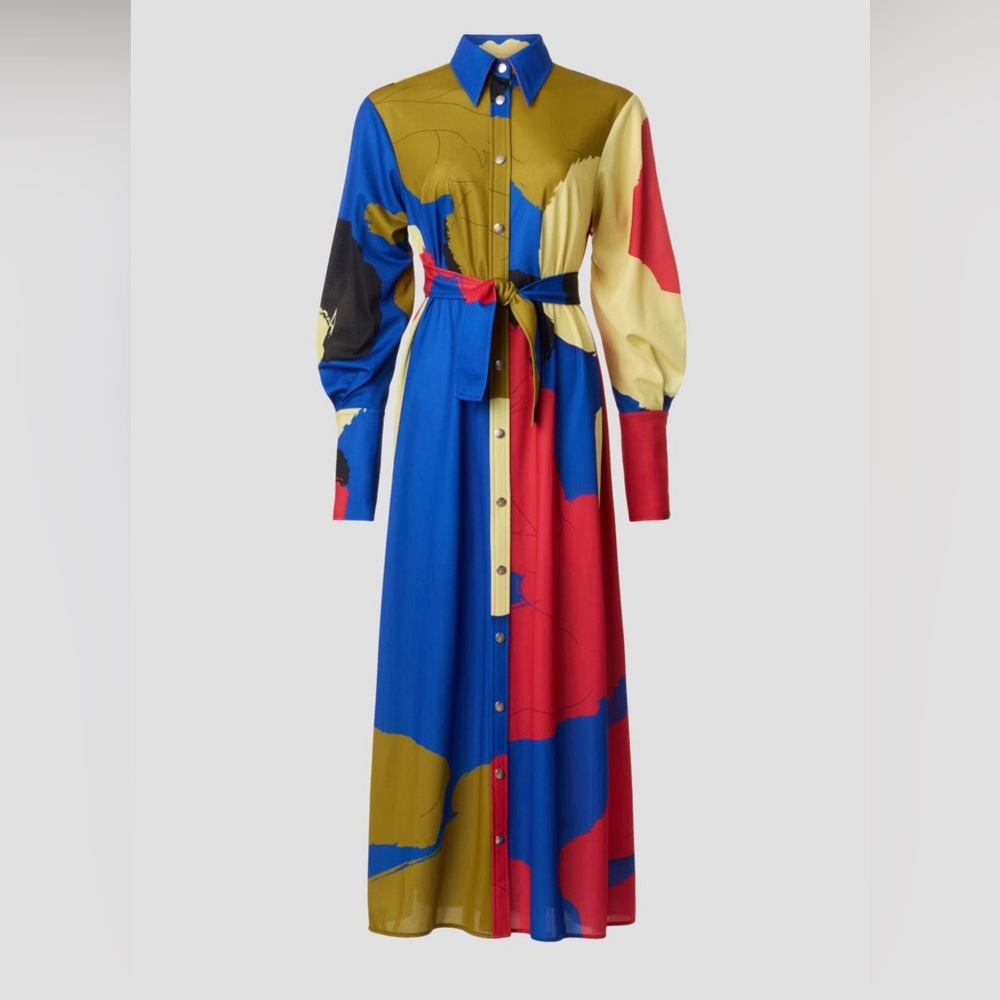 Thebe Magugu Color Block Dress